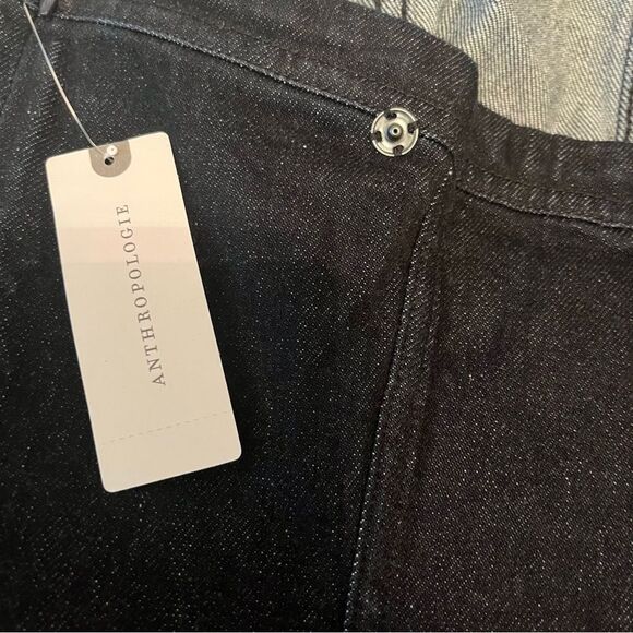 Anthropologie Denim Strapless Bodycon Dress NWT - Picture 6 of 13